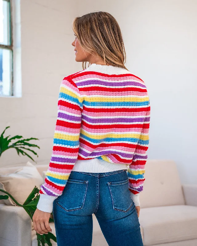 True Love Rainbow Sweater FINAL SALE