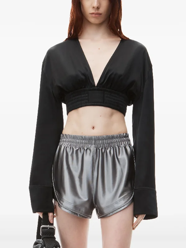 ALEXANDER WANG Women V Front Elastic Longsleeve