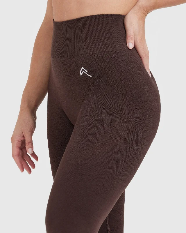 Classic Seamless 2.0 Leggings | 70% Cocoa Marl