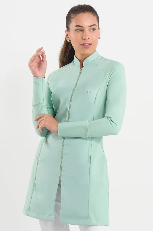 Coats & Scrubs Women's Carmel Mint Lab Coat