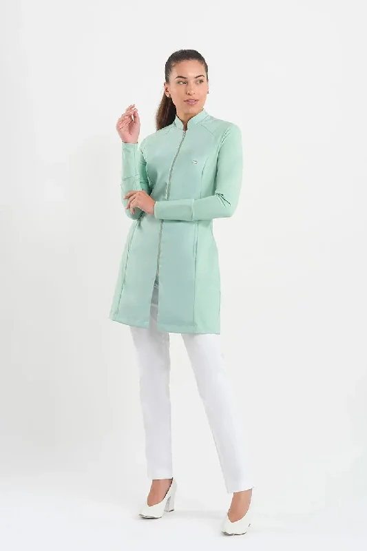 Coats & Scrubs Women's Carmel Mint Lab Coat