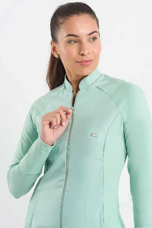 Coats & Scrubs Women's Carmel Mint Lab Coat