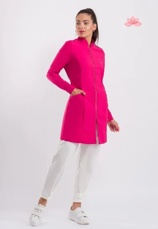 Coats & Scrubs Women's Hawaii Pink Lab Coat