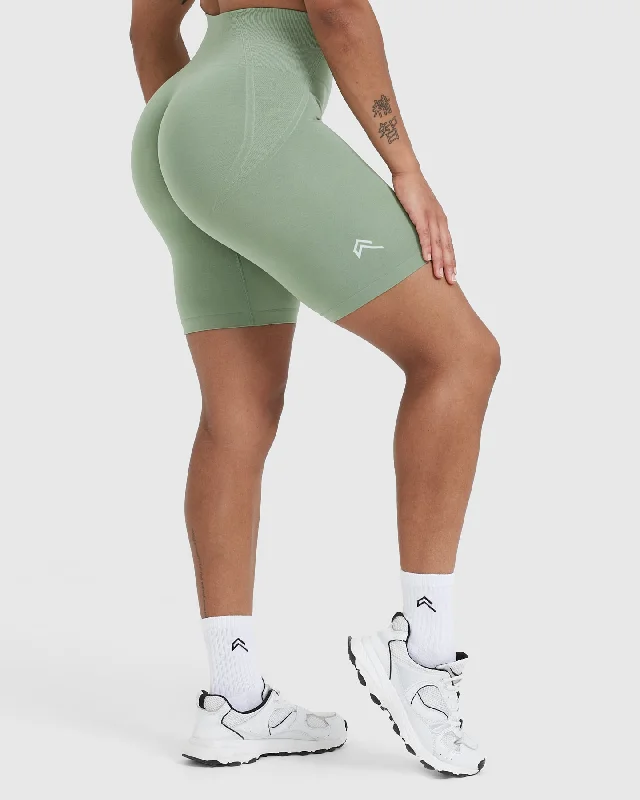 Effortless Seamless Cycling Shorts | Sage