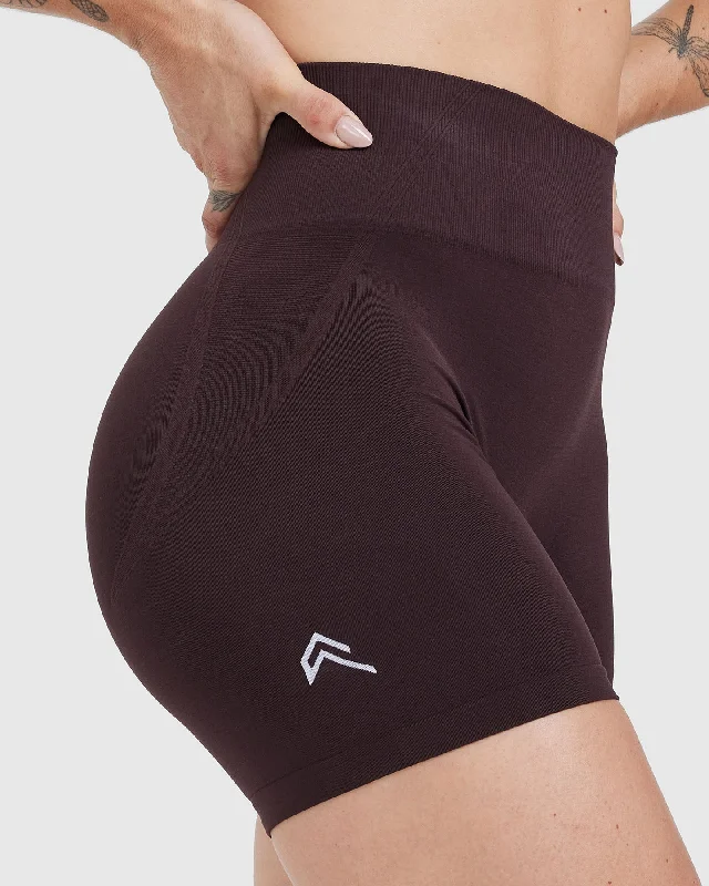 Effortless Seamless Shorts | 70% Cocoa