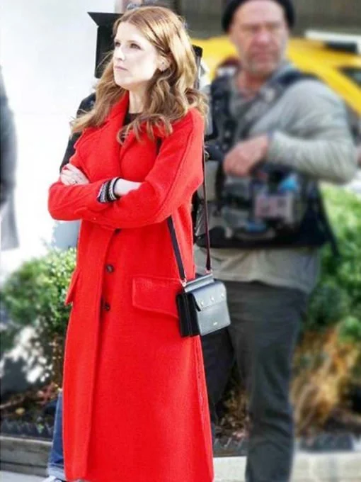 Love Life Darby Red Trench Coat