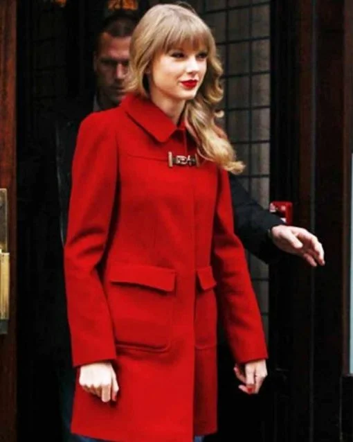 Taylor Swift Red Coat