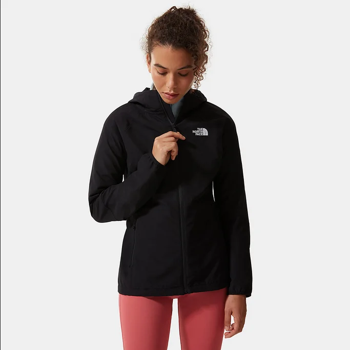 The North Face Giacca Apex Nimble con cappuccio da donna NF0A7R2RJK3 nero