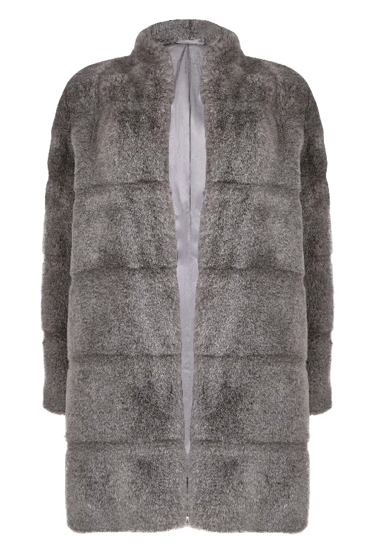 Husk HALLIE COAT - Graphite