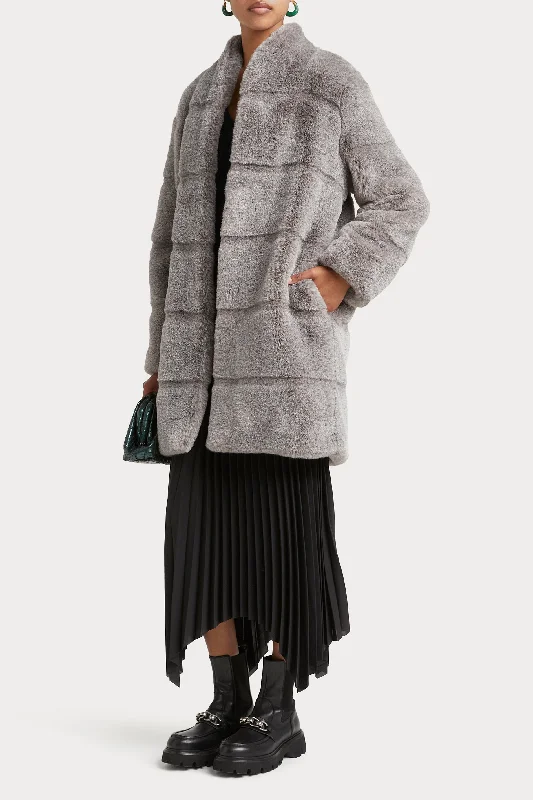 Husk HALLIE COAT - Graphite