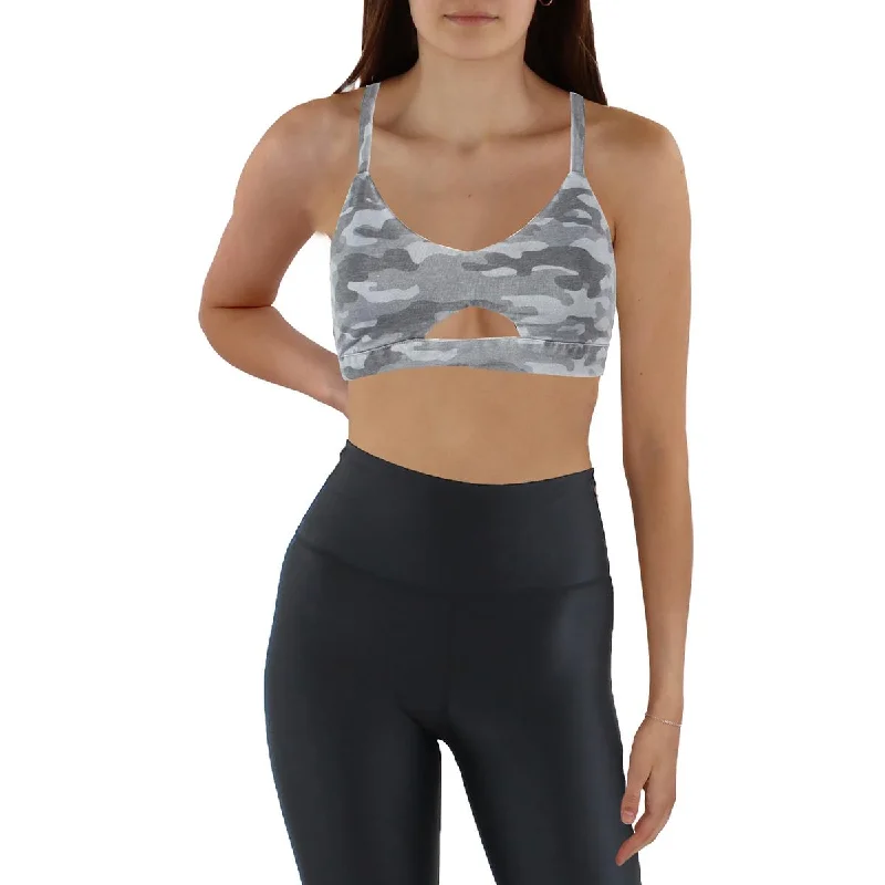 Chaser Womens Camouflage Fitness Sports Bra