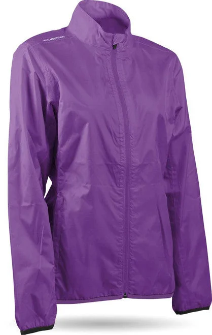 New Sun Mountain Amethyst Cirrus Golf Jacket w/ Sleeve Logo Size S MSP$70