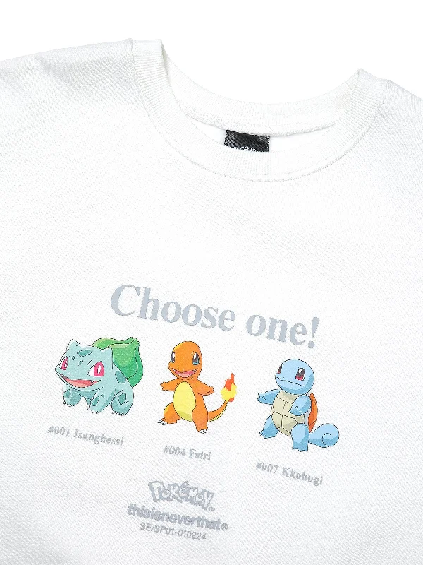 Pokemon Choose one! Crewneck