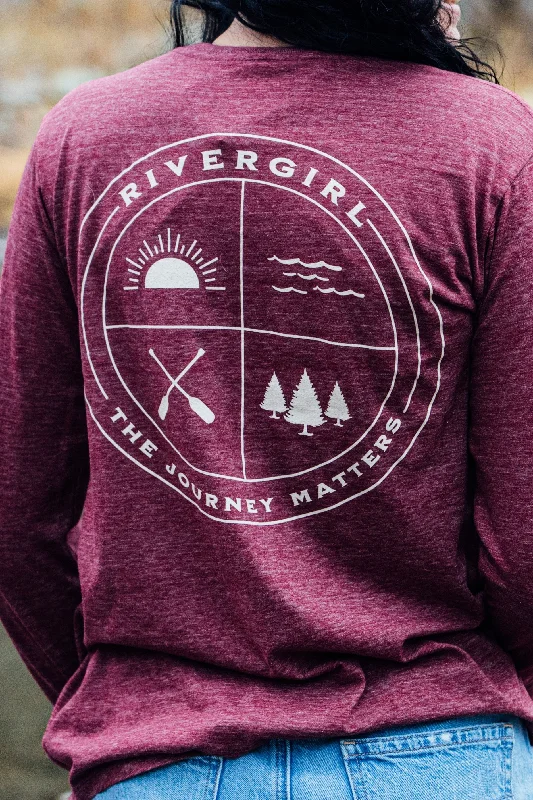 Rivergirl Periscope Triblend Long Sleeve Tee