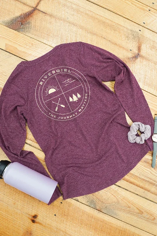 Rivergirl Periscope Triblend Long Sleeve Tee