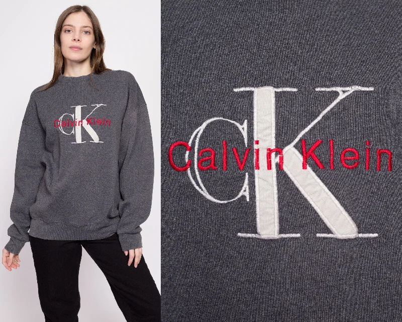 90s Calvin Klein Sweatshirt - Men's XL