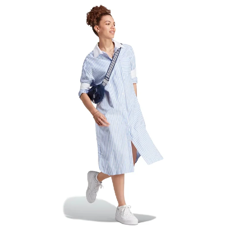 adidas - Women's Premium Essentials Poplin Shirt Dress (IC5296)