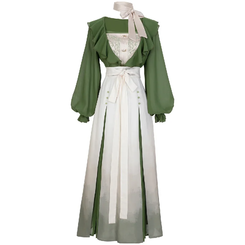 Improved Hanfu three-piece suit yv31634