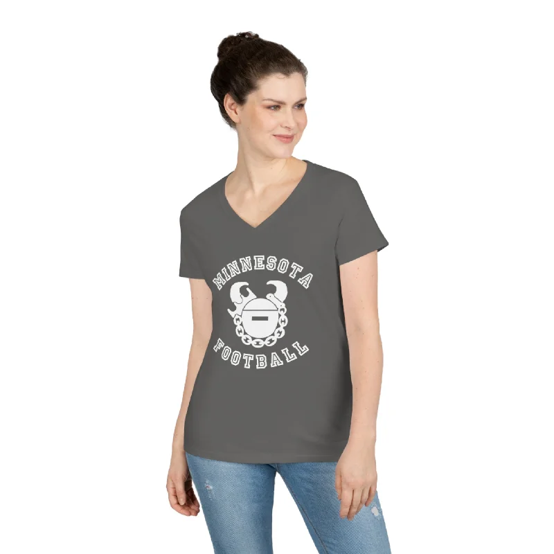 Ladies' V-Neck - Minnesota Football