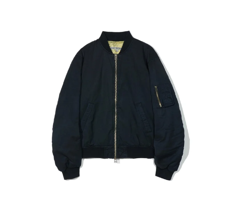 Partimento Fade Washing MA-1 Blouson - Dark Navy