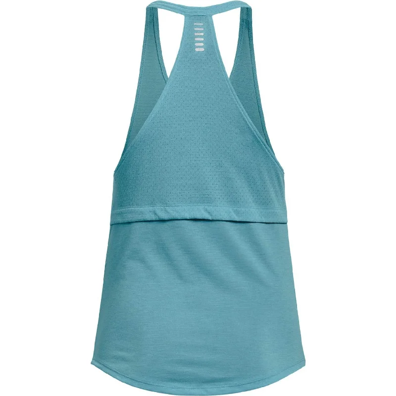 Under Armour Streaker Womens Running Vest Tank Top - Blue