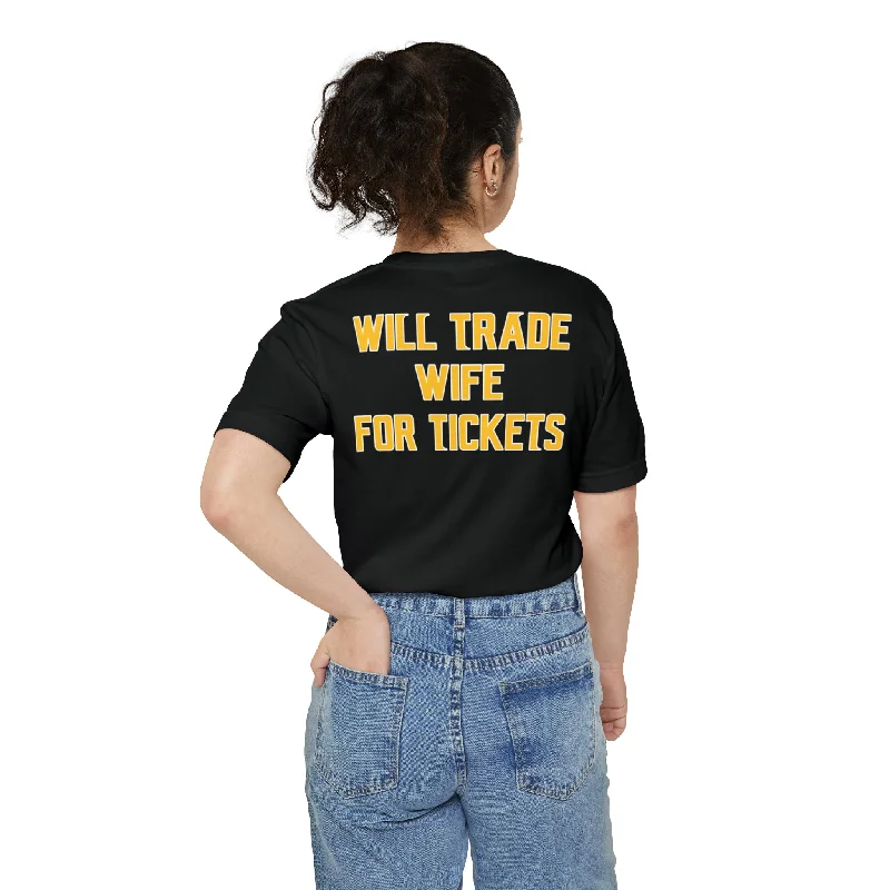 Unisex Pocket Tee - Wife for Tickets