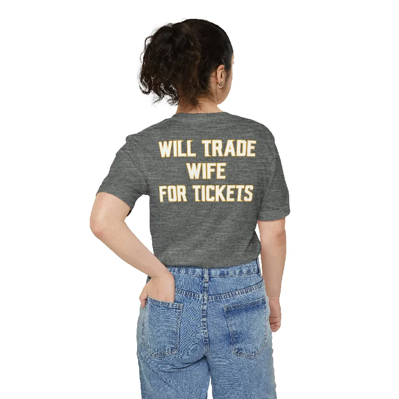 Unisex Pocket Tee - Wife for Tickets