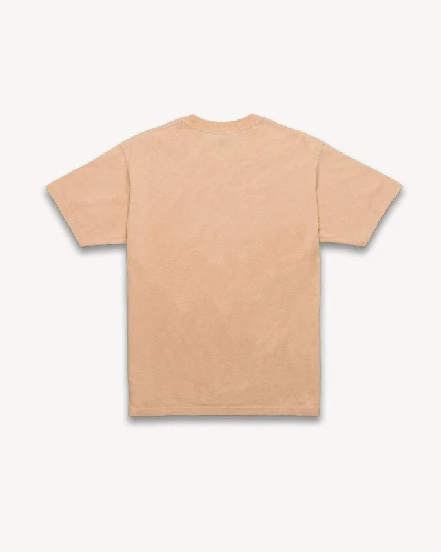 Lost Utopian Visions LUV Logo Tee - Khaki