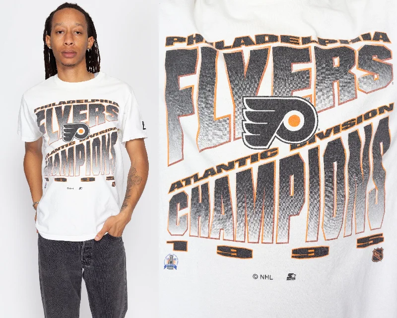 Medium 90s Philadelphia Flyers Champions T Shirt