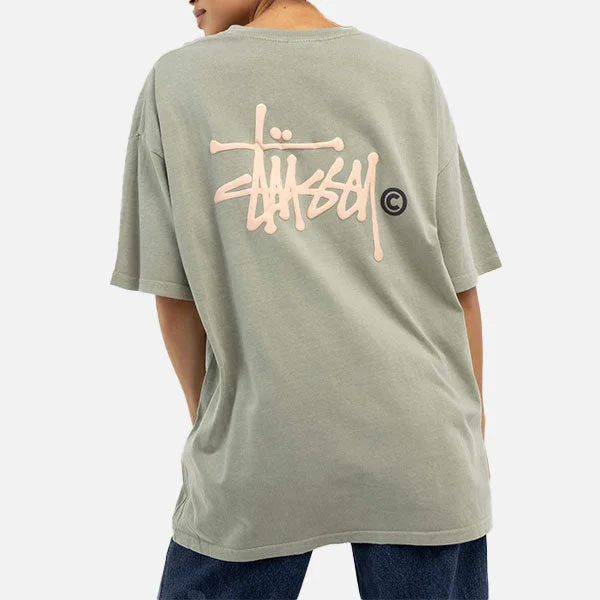 Stussy Graffiti LCB Relaxed Tee - Pigment Olive