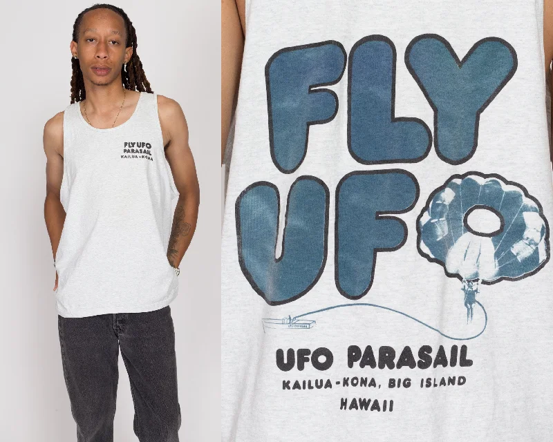 XL 90 UFO Parasail Hawaii Tank Top