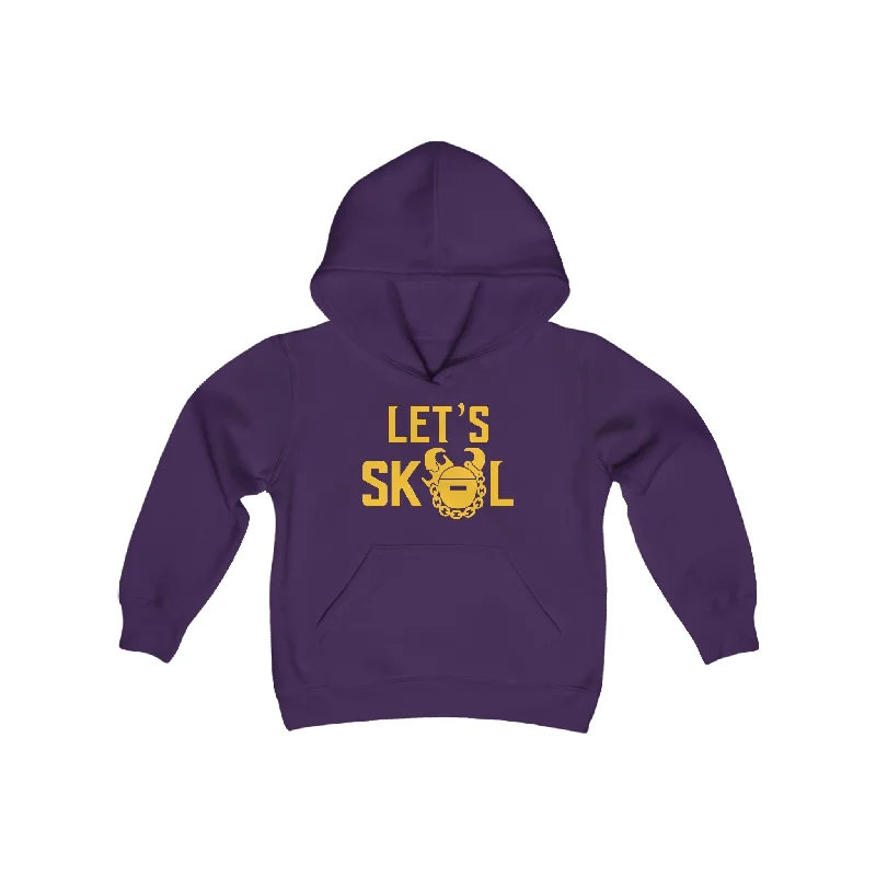 Youth Heavy Blend Hoodie - Let's go!