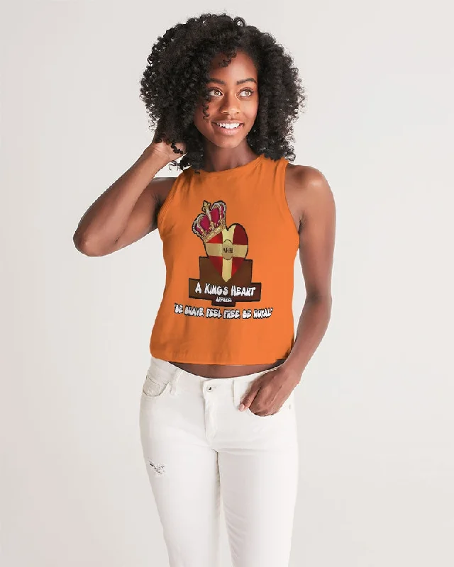 AKH Orange Women's Cropped Tank