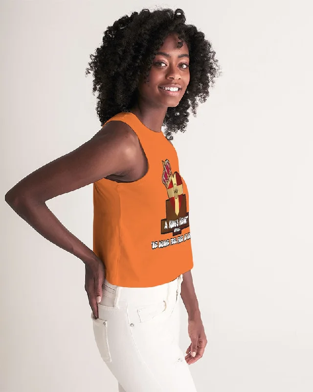 AKH Orange Women's Cropped Tank