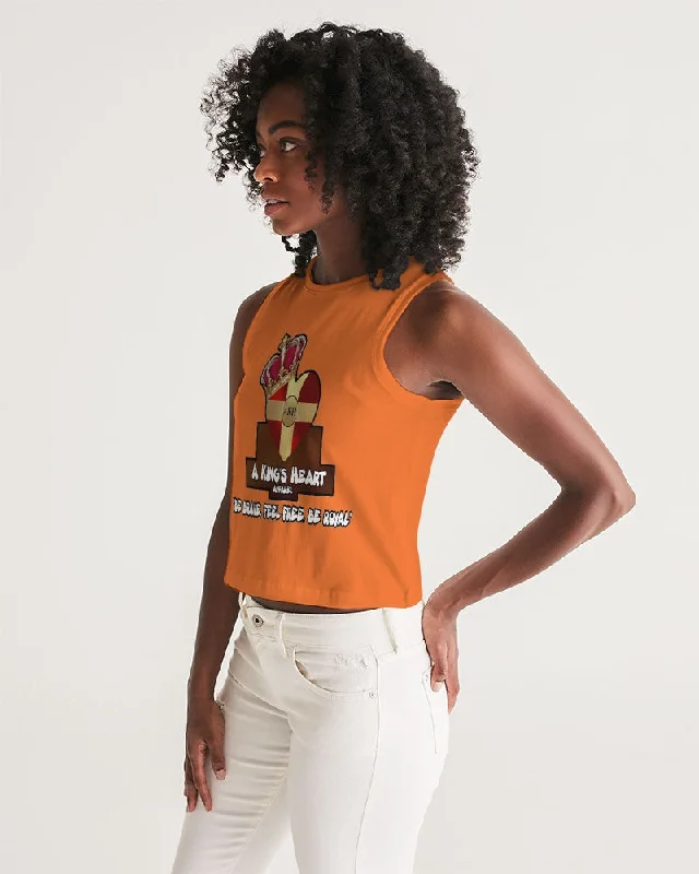 AKH Orange Women's Cropped Tank