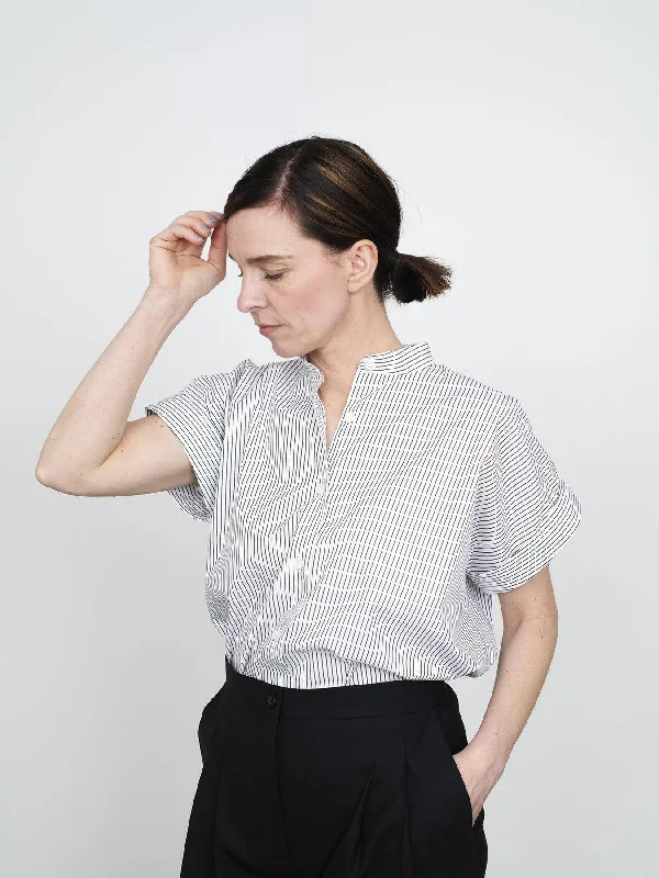 Cap Sleeve Shirt - Sewing Pattern | The Assembly Line