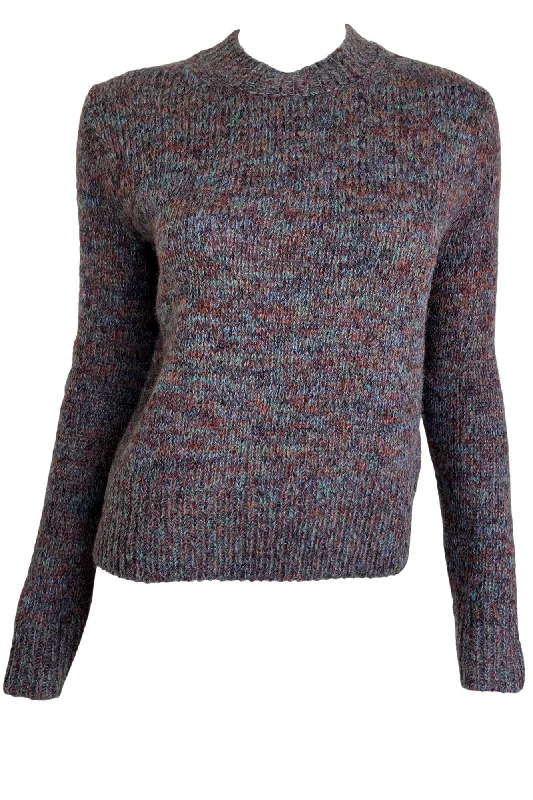 Marled Crew Neck Sweater