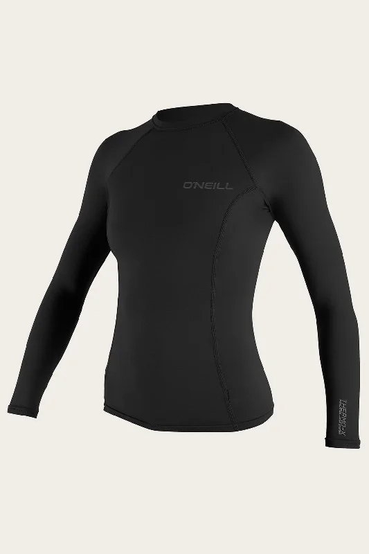 O'Neill Wmn's Thermo-X L/S Crew Top-Black