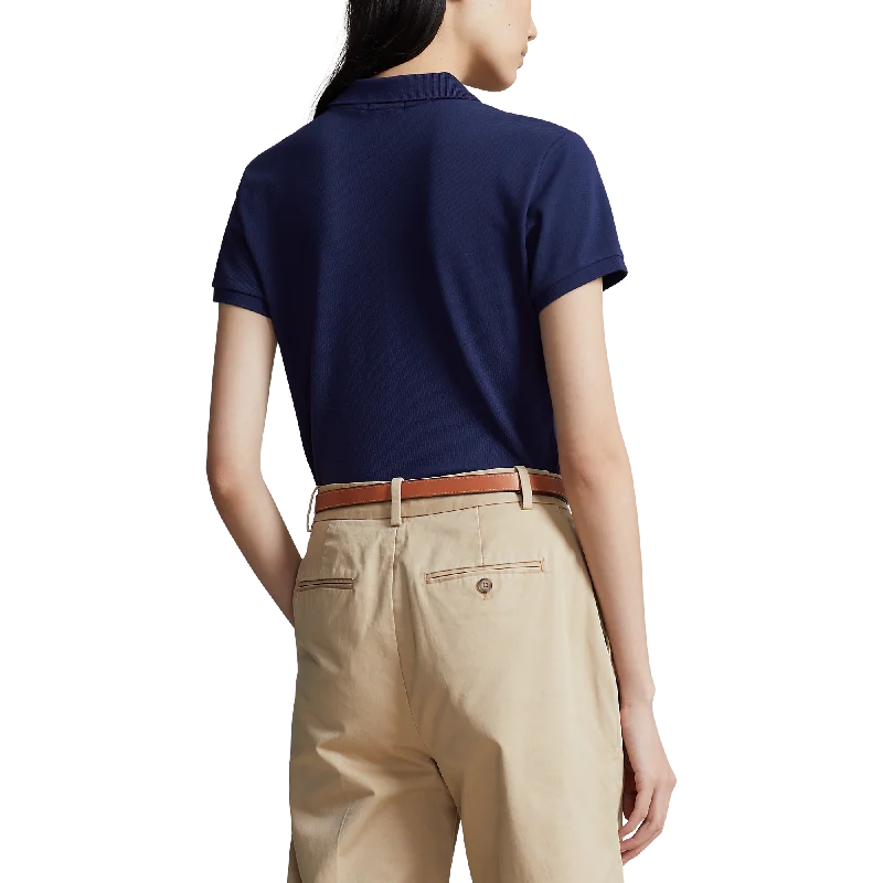 Polo Performance Ralph Lauren Women's Cotton Tailored Fit Polo Shirt - French Navy