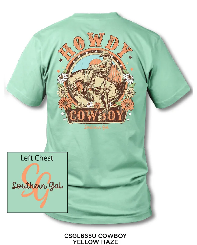 Southern Gal Cowboy Screen Tee