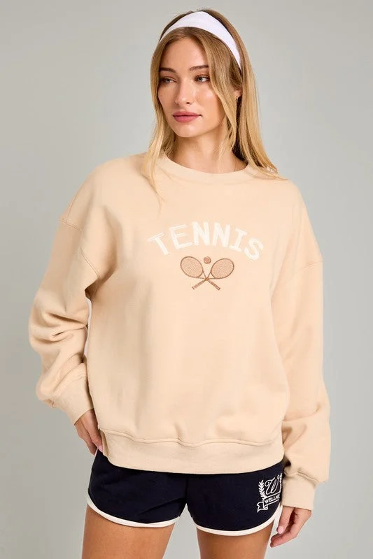 Tennis Pullover Sweater