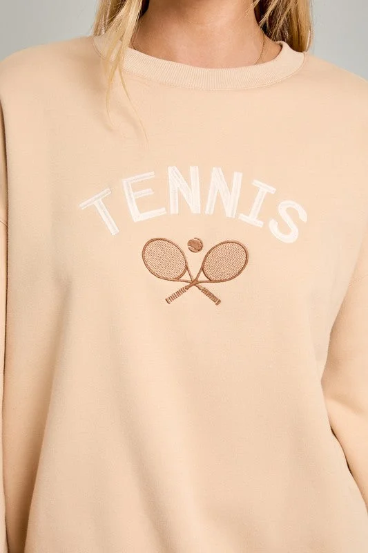 Tennis Pullover Sweater