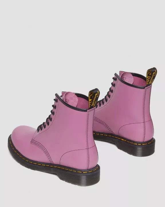 1460 8 Eye Dr. Martens Muted Purple Leather Boots (Unisex)