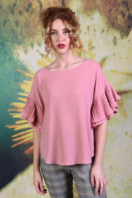 Dayna Top - Plain Pink - SALE