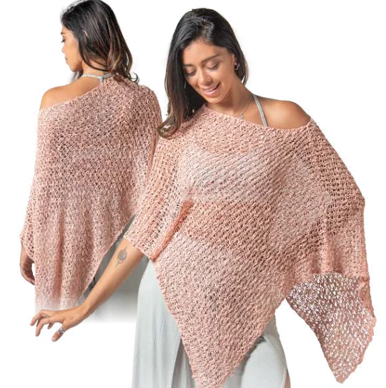 Hands to Hearts Soul Warmer Crochet Poncho