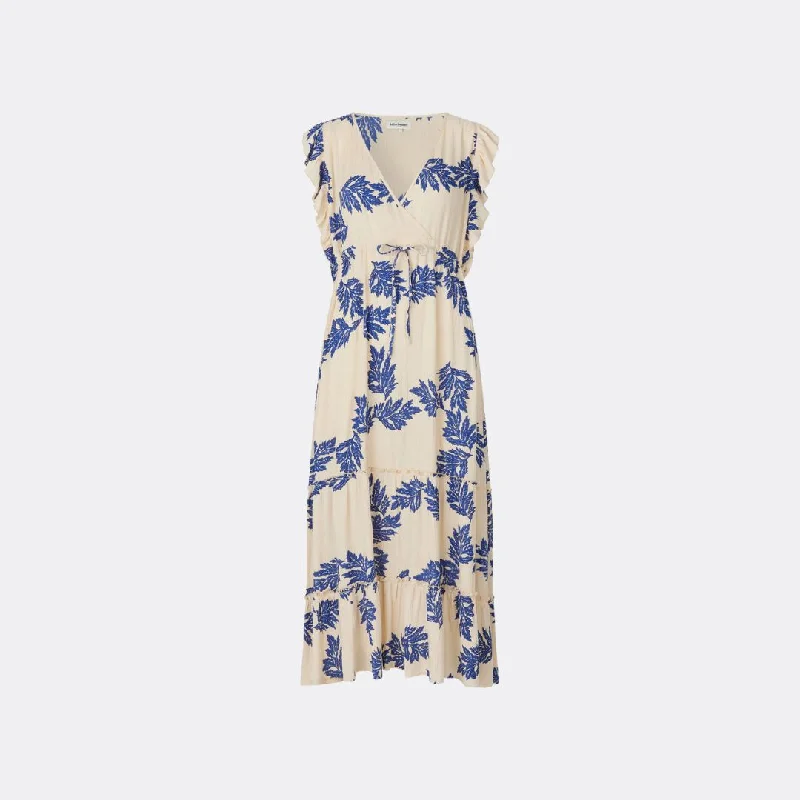 SamoLL Midi Dress SL (Flower Print)