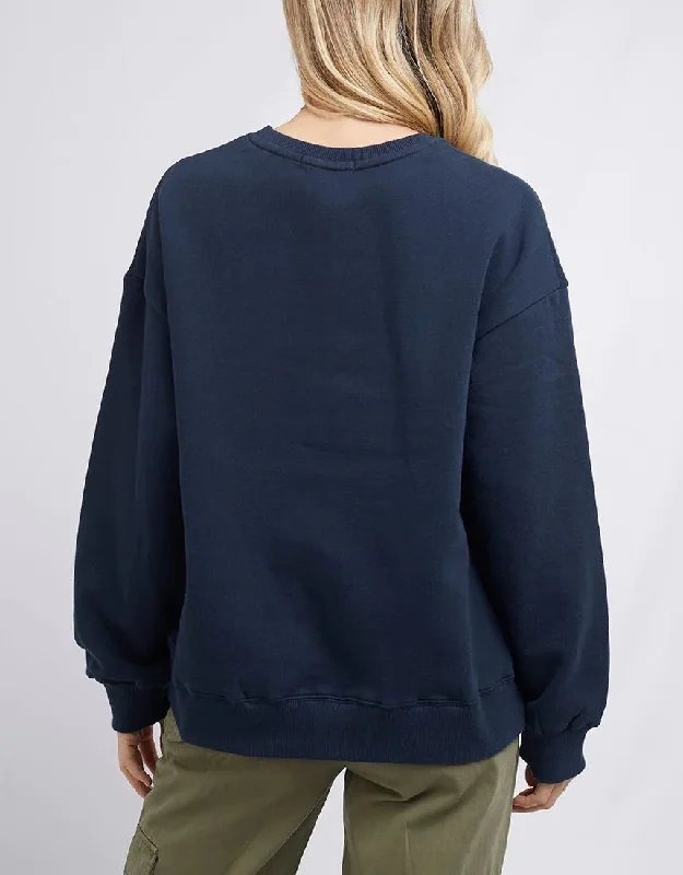 ALL ABOUT EVE DAYTONA SWEATER NAVY