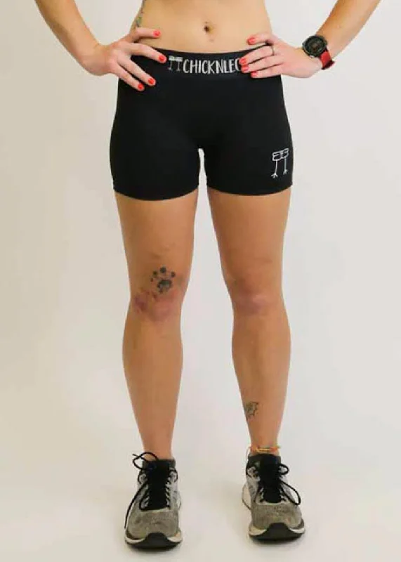 Women's Black 3"" Compression Shorts