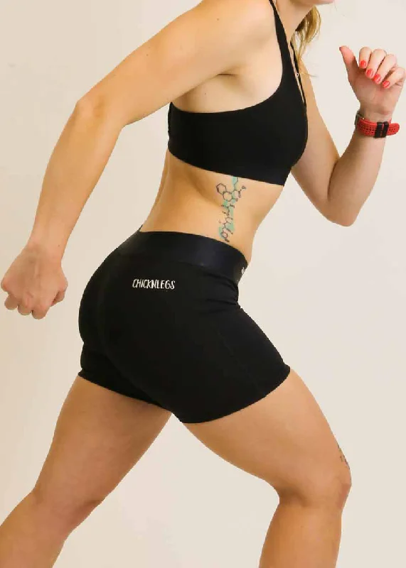 Women's Black 3"" Compression Shorts