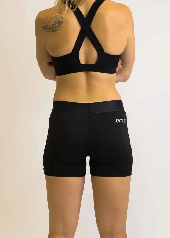 Women's Black 3"" Compression Shorts